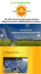 Mobile Screenshot of jyotysolarpower.com